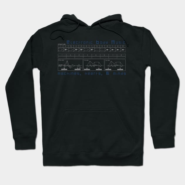 Electronic Body Music machines [clean version] Hoodie by soillodge